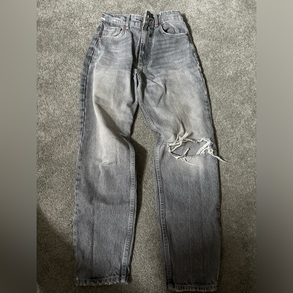 Zara mom jeans